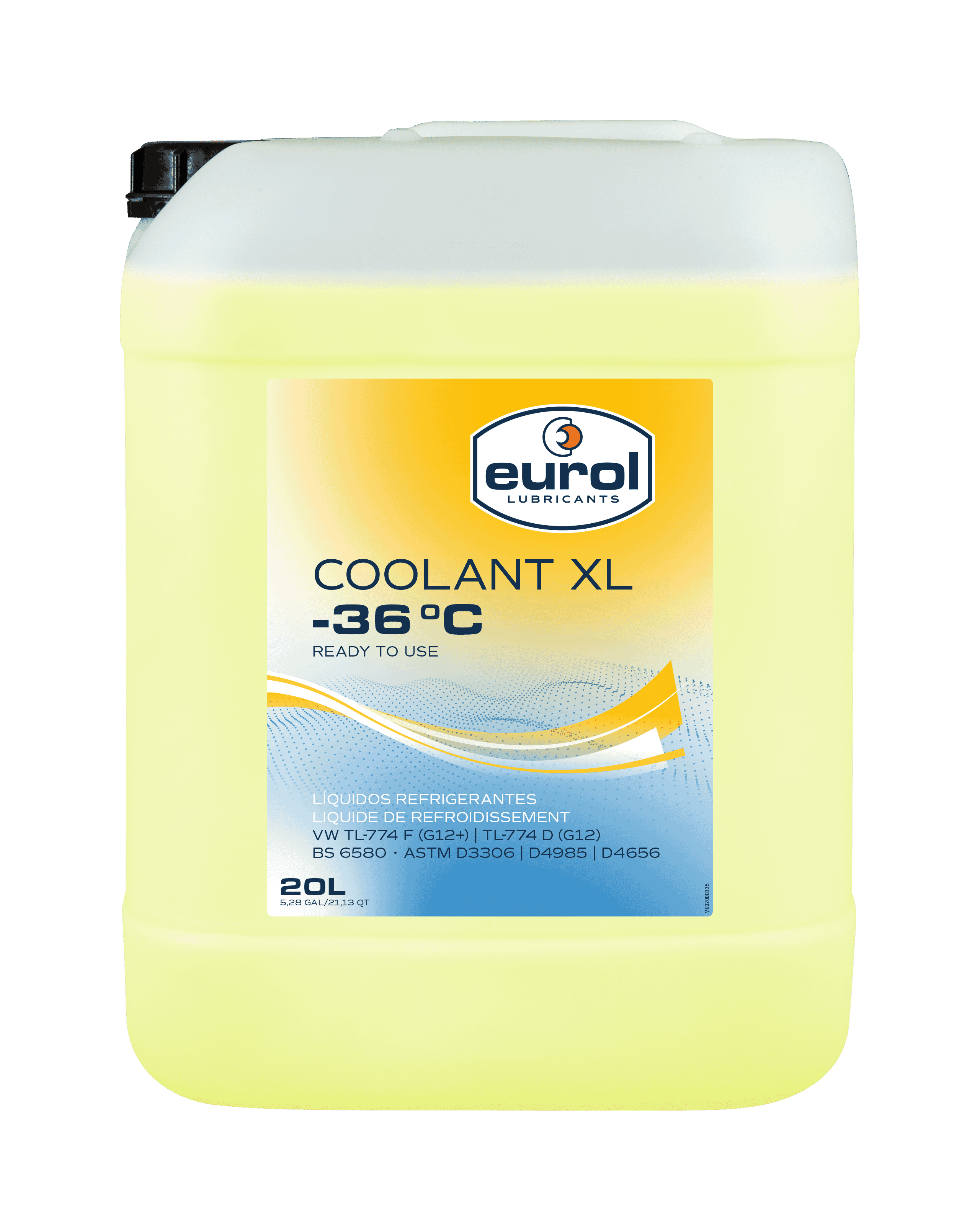 Eurol Coolant  XL Yellow -36º C